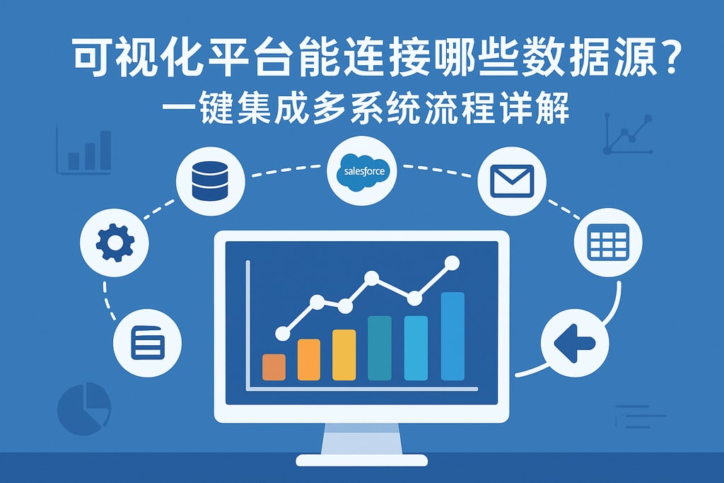 可视化平台能连接哪些数据源？一键集成多系统流程详解