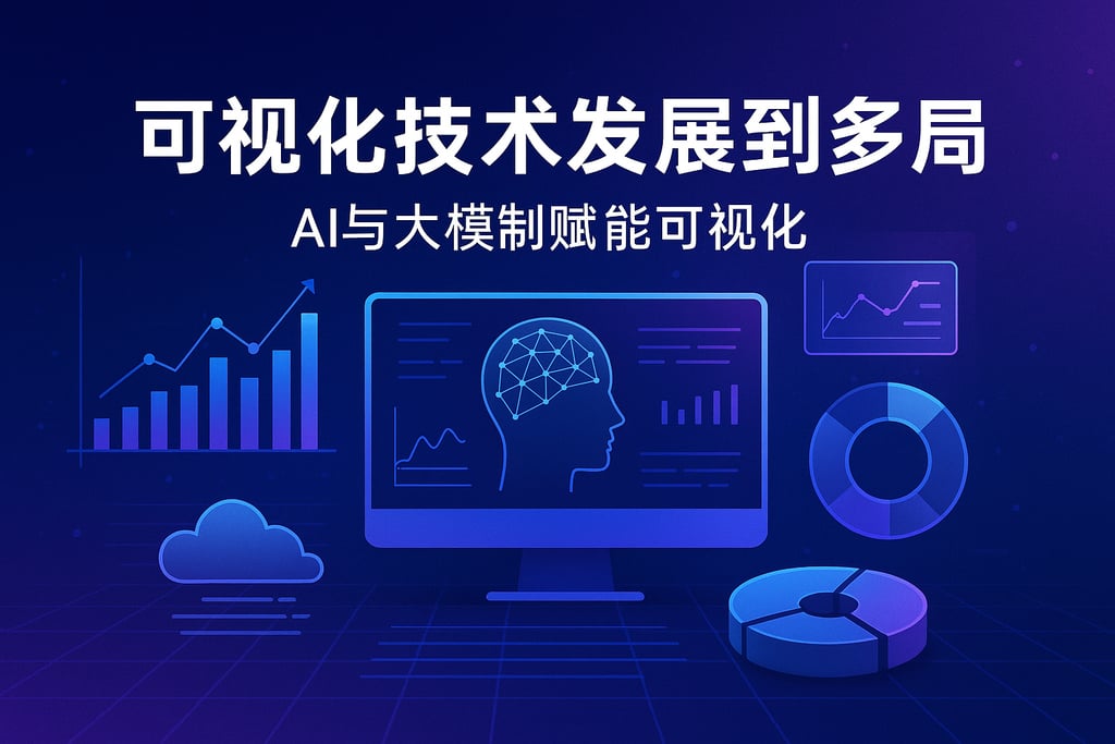 可视化技术发展到哪步？AI与大模型赋能可视化