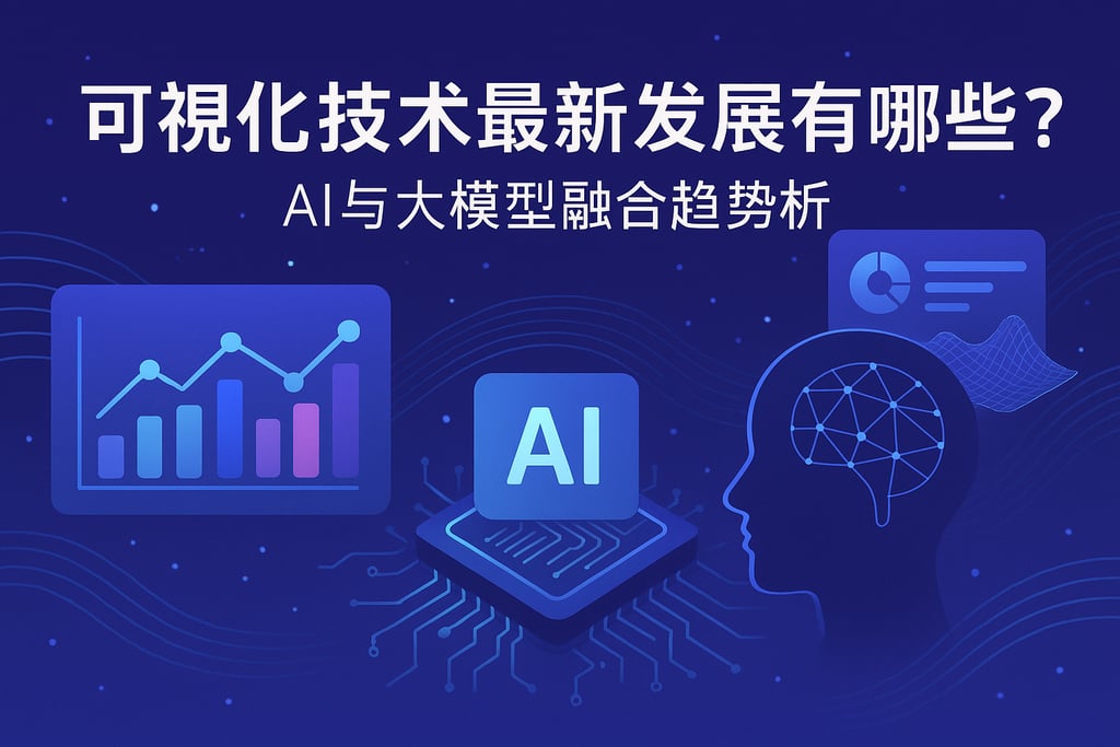 可视化技术最新发展有哪些？AI与大模型融合趋势解析