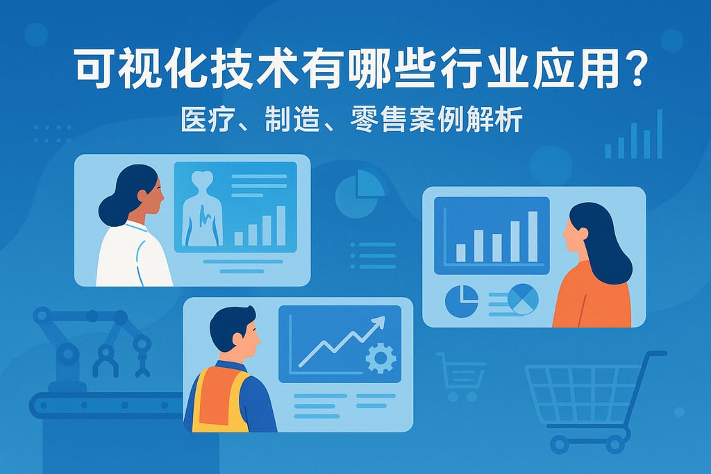 可视化技术有哪些行业应用？医疗、制造、零售案例解析