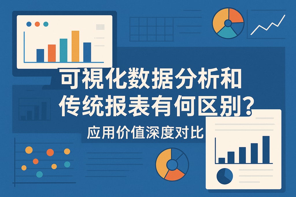 可视化数据分析和传统报表有何区别？应用价值深度对比