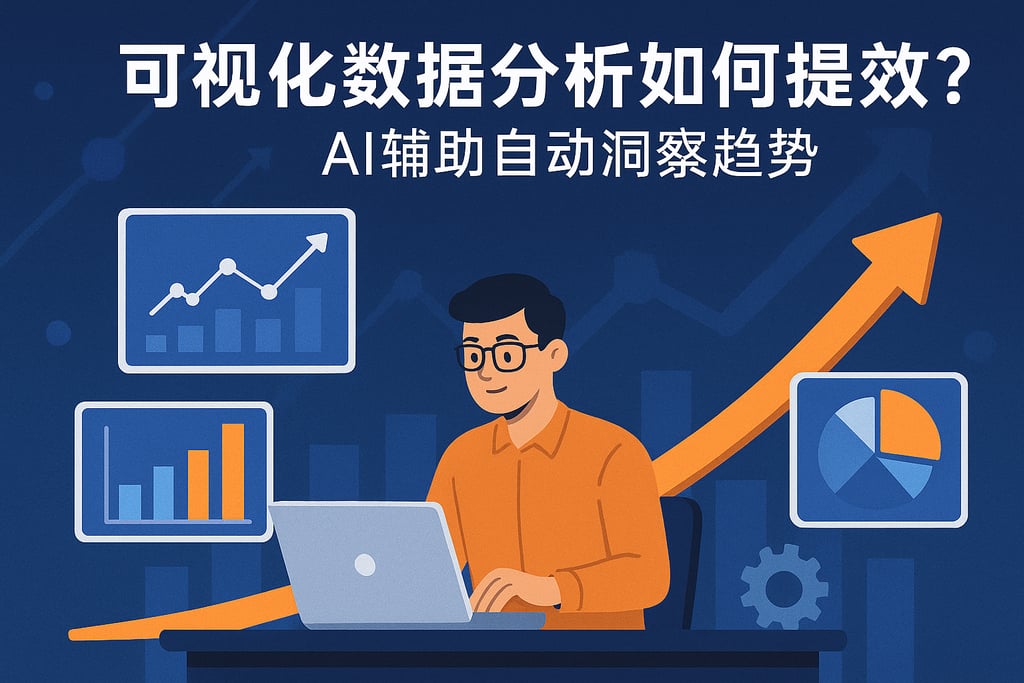 可视化数据分析如何提效？AI辅助自动洞察趋势