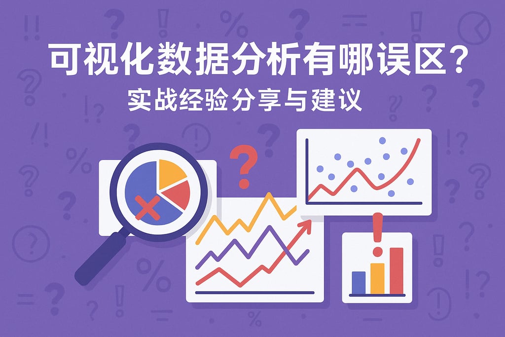 可视化数据分析有哪些误区？实战经验分享与建议