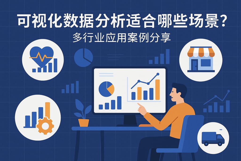 可视化数据分析适合哪些场景？多行业应用案例分享