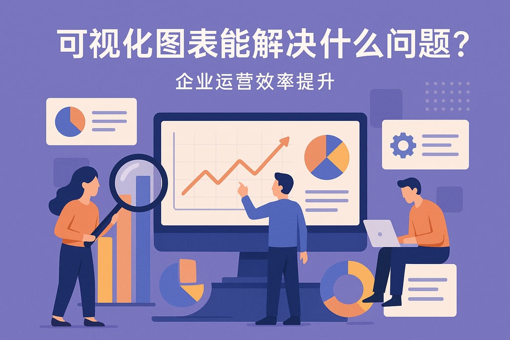 可视化数据图表能解决什么问题？企业运营效率提升