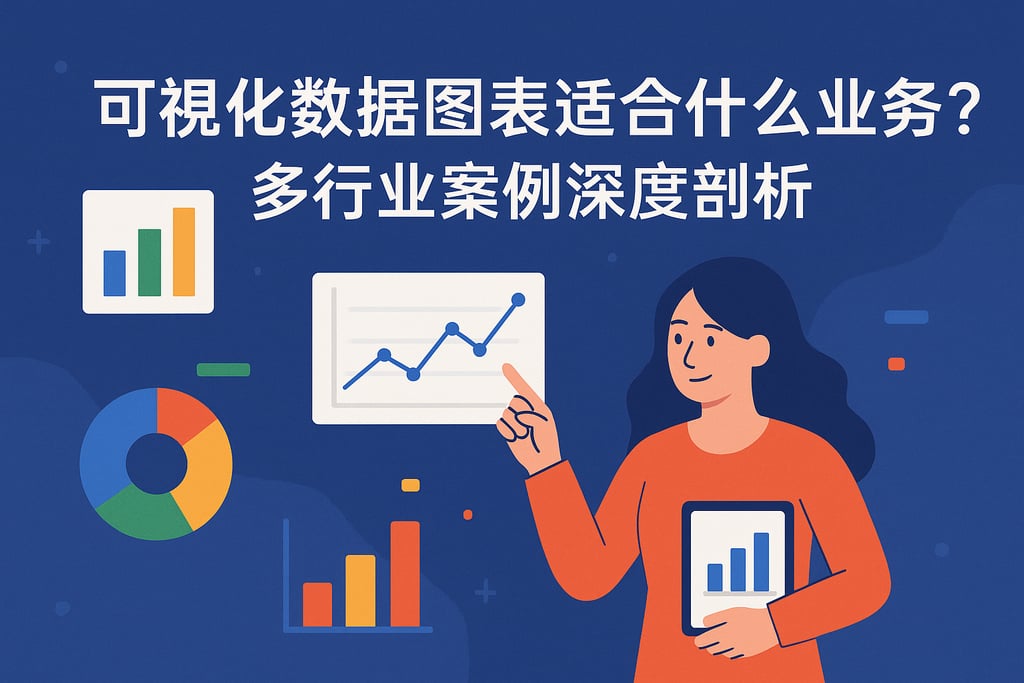 可视化数据图表适合什么业务？多行业案例深度剖析