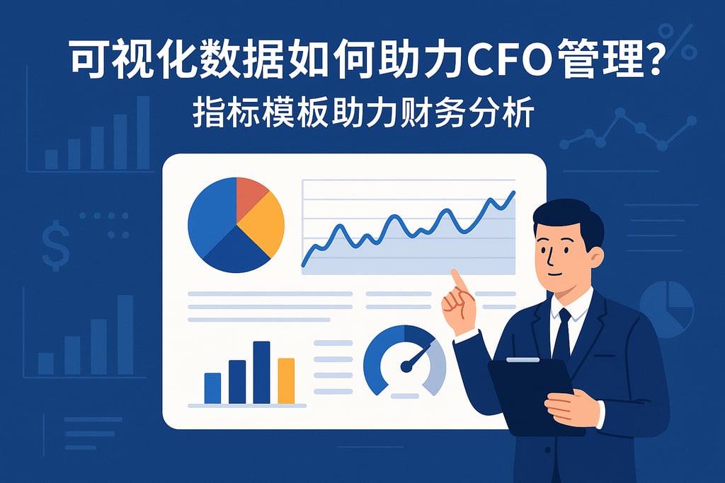可视化数据如何助力CFO管理？指标模板助力财务分析