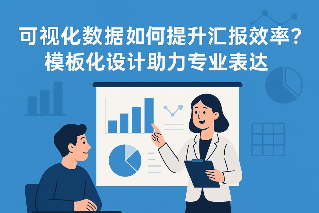 可视化数据如何提升汇报效率？模板化设计助力专业表达
