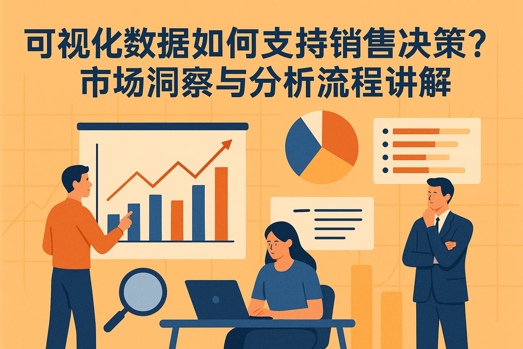 可视化数据如何支持销售决策？市场洞察与分析流程讲解