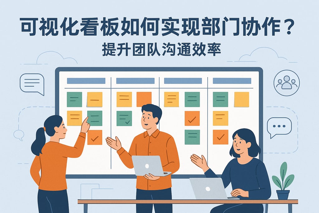 可视化看板如何实现部门协作？提升团队沟通效率
