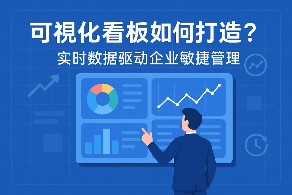 可视化看板如何打造？实时数据驱动企业敏捷管理