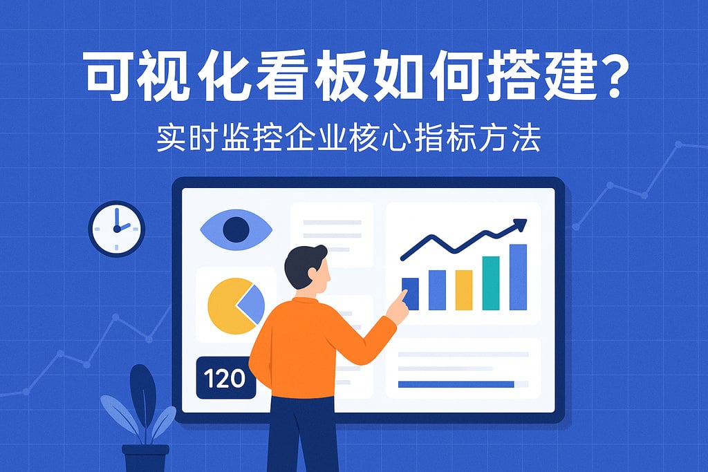 可视化看板如何搭建？实时监控企业核心指标方法
