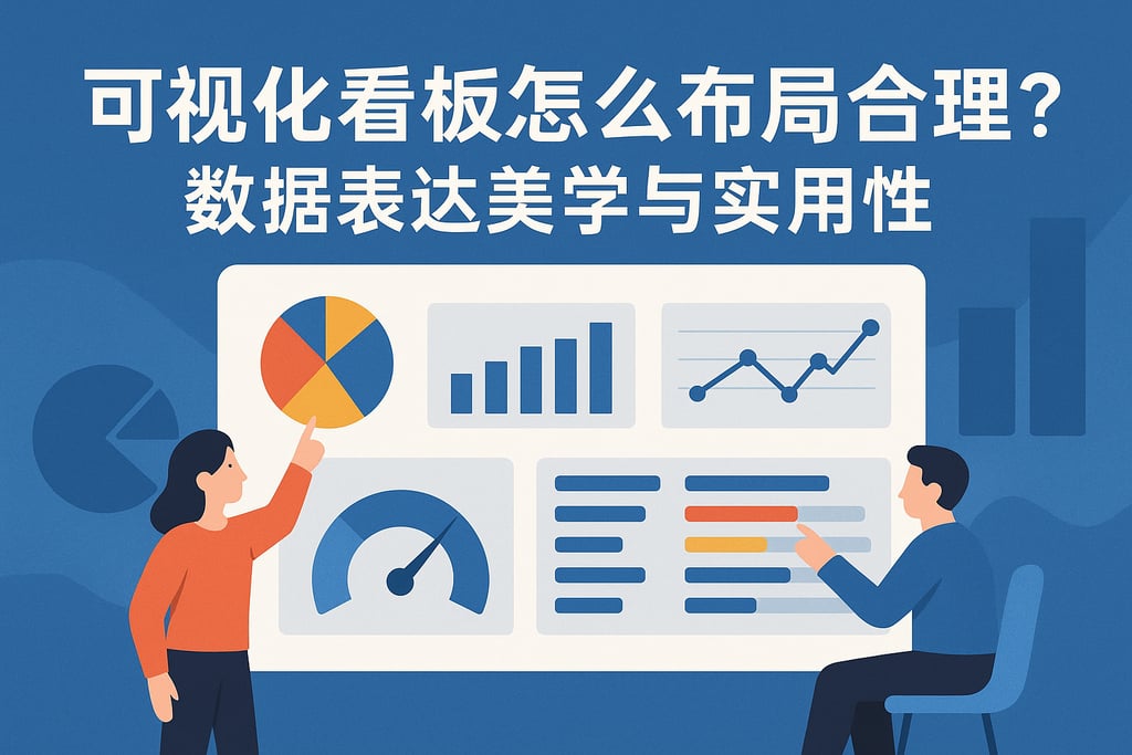 可视化看板怎么布局合理？数据表达美学与实用性