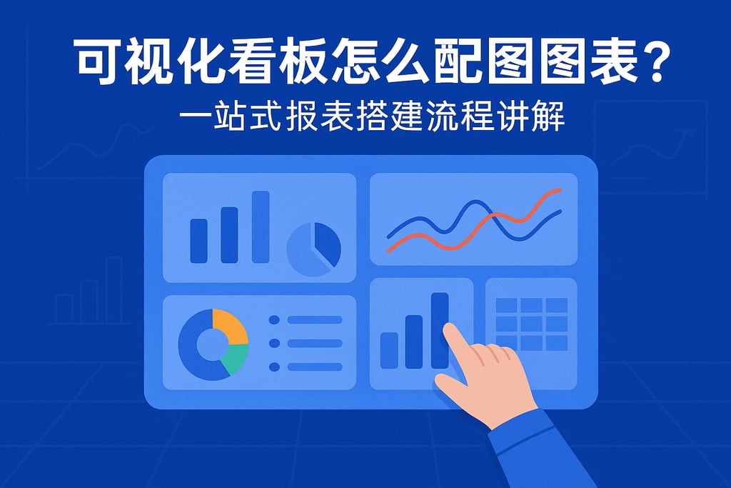 可视化看板怎么配置图表？一站式报表搭建流程讲解