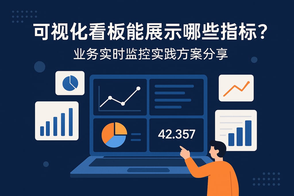 可视化看板能展示哪些指标？业务实时监控实践方案分享