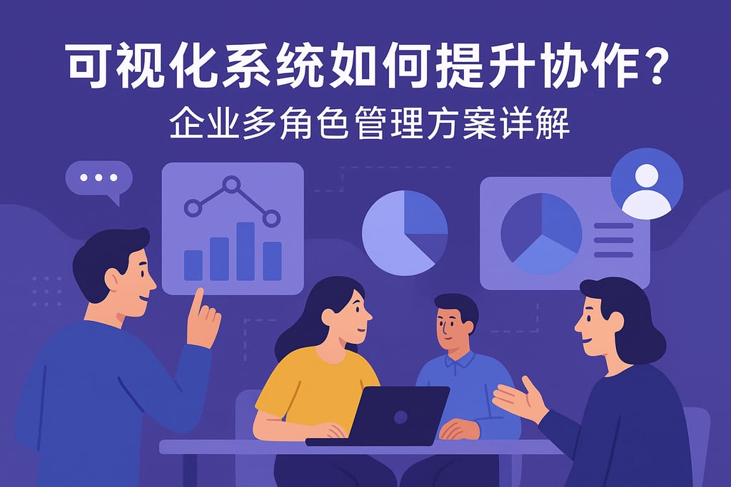 可视化系统如何提升协作？企业多角色管理方案详解