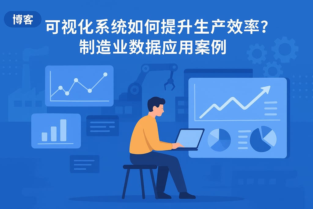可视化系统如何提升生产效率？制造业数据应用案例