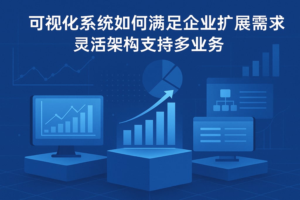 可视化系统如何满足企业扩展需求？灵活架构支持多业务