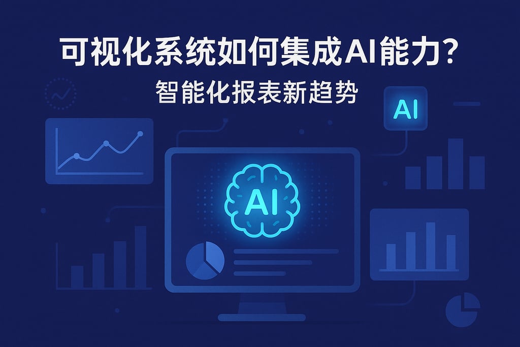 可视化系统如何集成AI能力？智能化报表新趋势