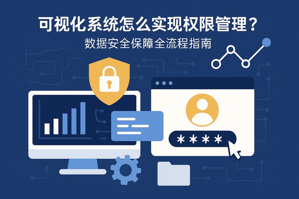 可视化系统怎么实现权限管理？数据安全保障全流程指南