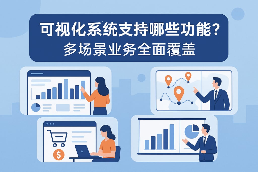 可视化系统支持哪些功能？多场景业务全面覆盖