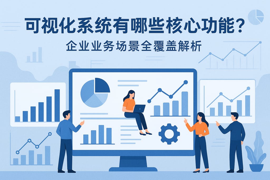 可视化系统有哪些核心功能？企业业务场景全覆盖解析