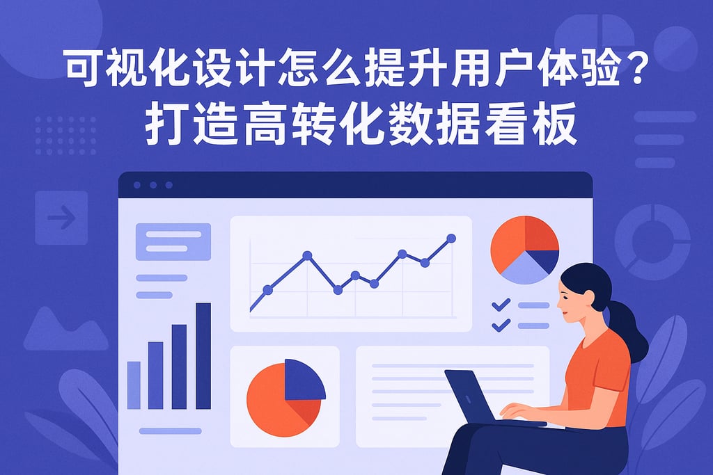 可视化设计怎么提升用户体验？打造高转化数据看板