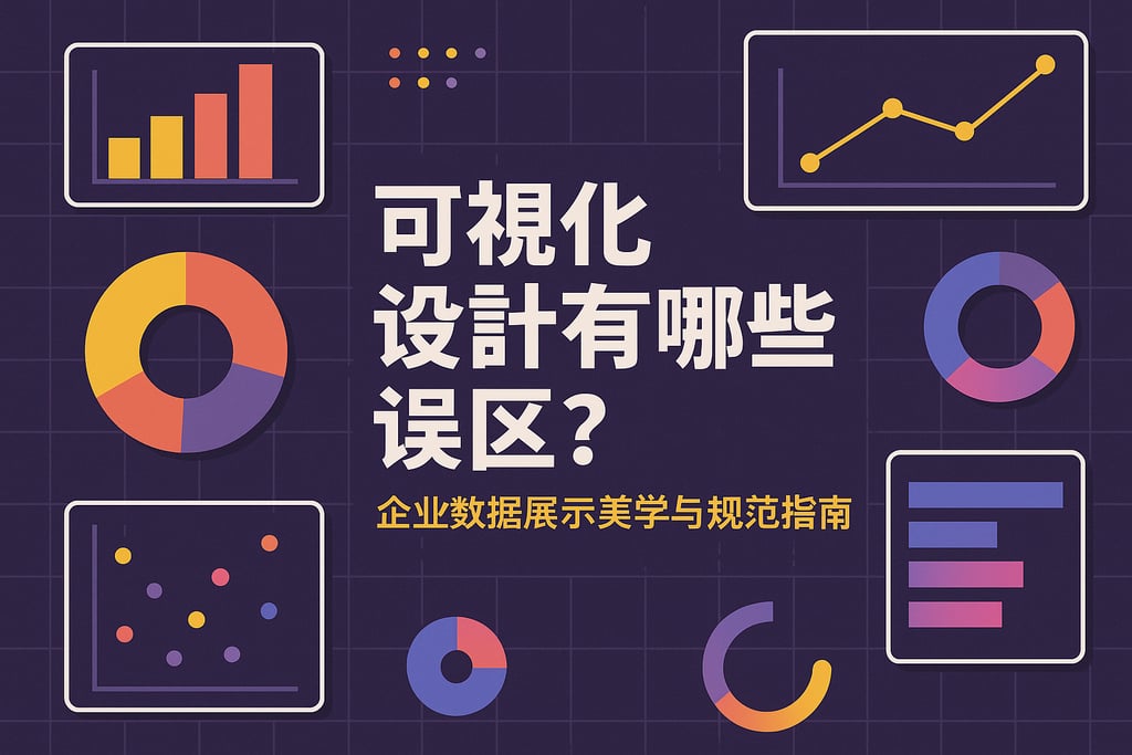 可视化设计有哪些误区？企业数据展示美学与规范指南
