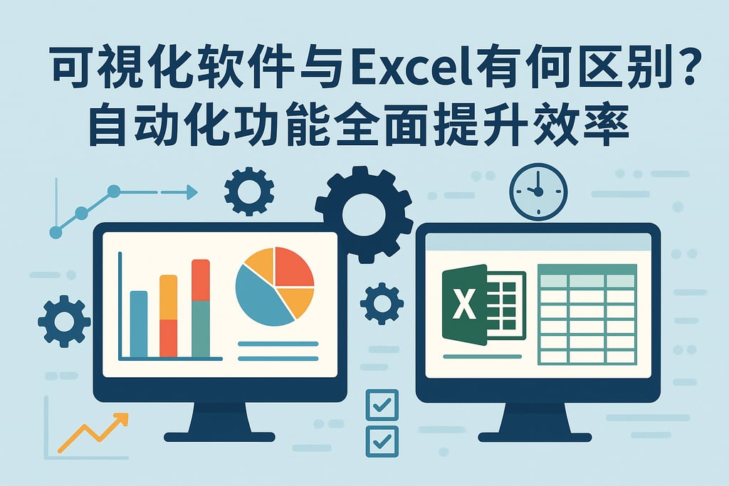 可视化软件与Excel有何区别？自动化功能全面提升效率