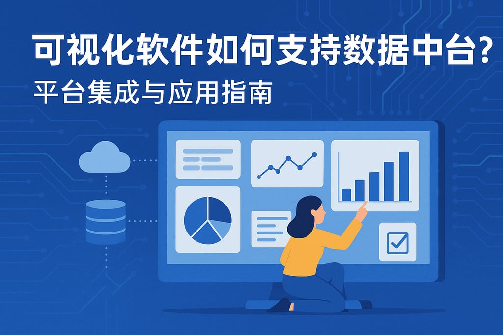 可视化软件如何支持数据中台？平台集成与应用指南