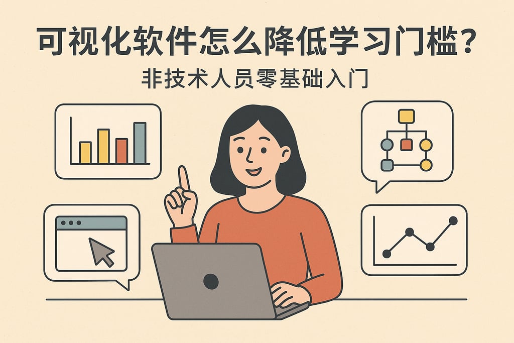 可视化软件怎么降低学习门槛？非技术人员零基础入门