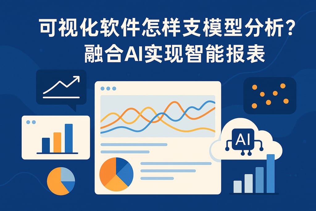 可视化软件怎样支持大模型分析？融合AI实现智能报表