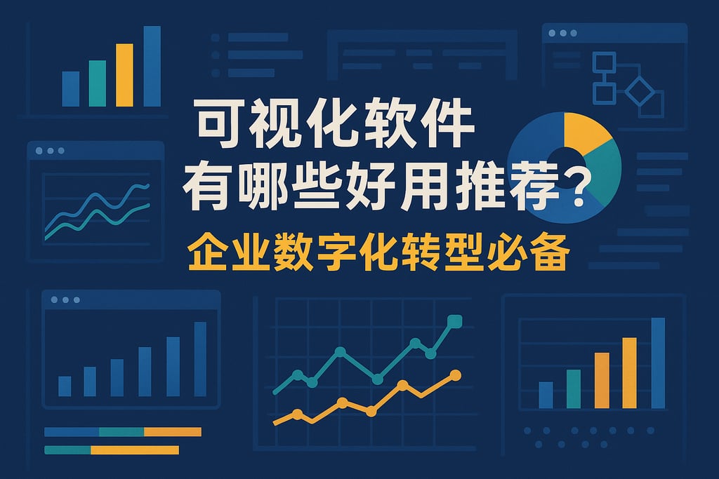 可视化软件有哪些好用推荐？企业数字化转型必备