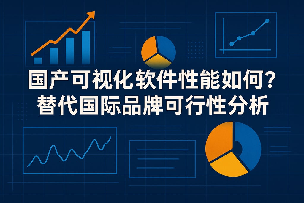 国产可视化软件性能如何？替代国际品牌可行性分析