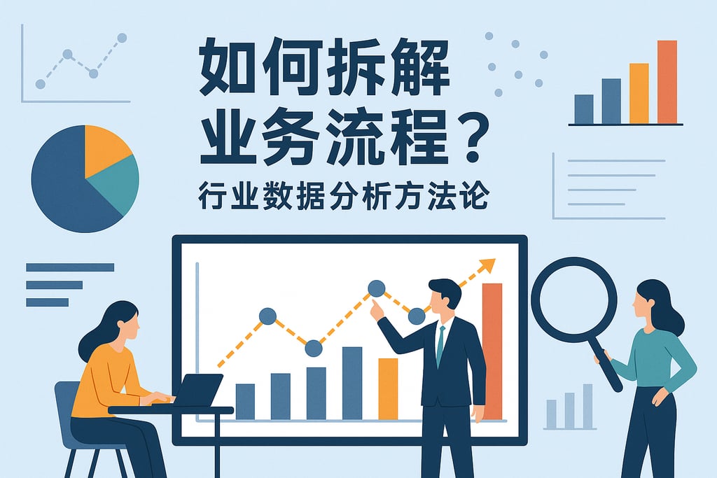 图表分析怎么拆解业务流程？行业数据分析方法论