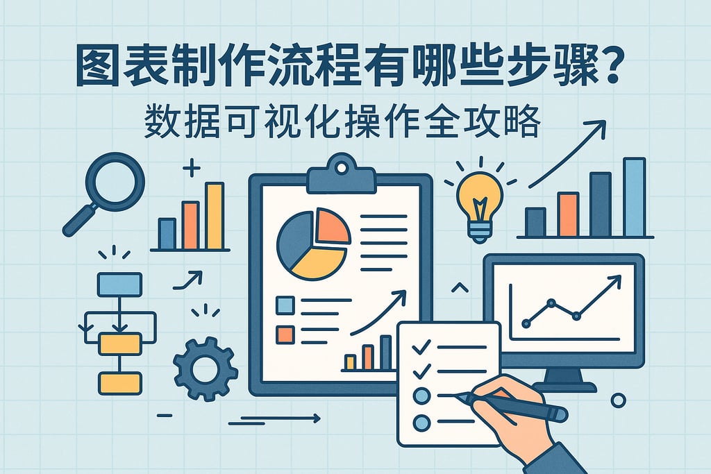 图表制作流程有哪些步骤？数据可视化操作全攻略
