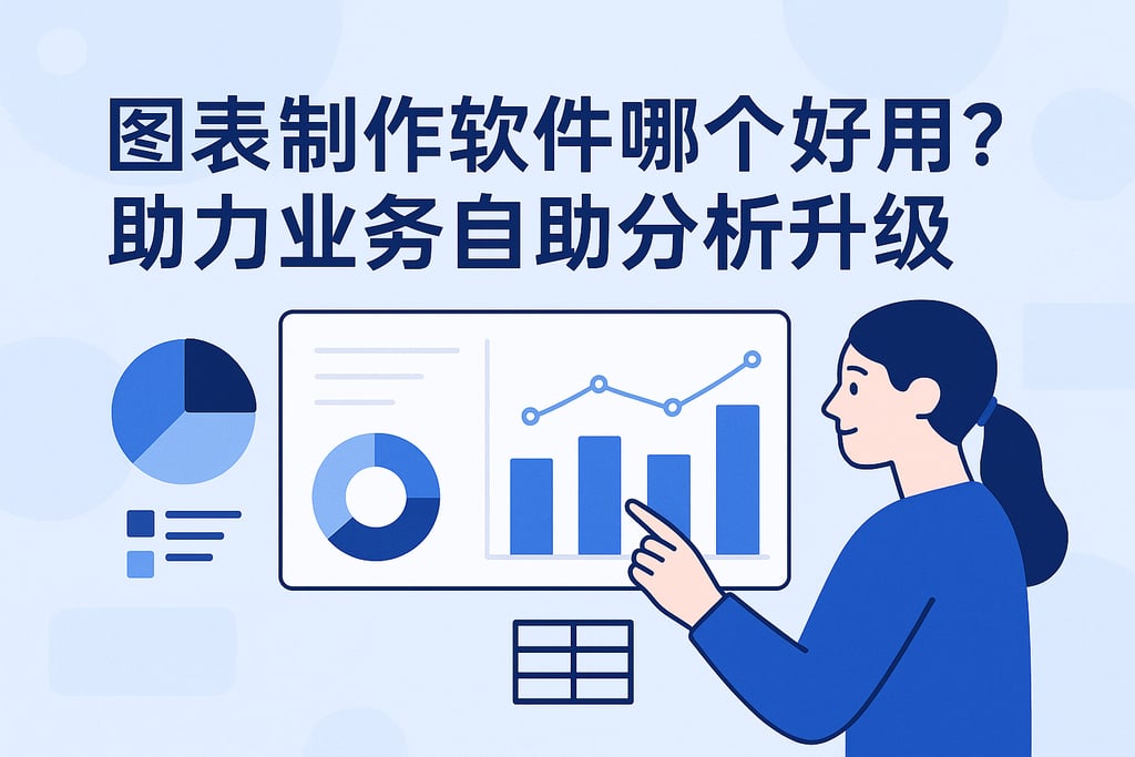 图表制作软件哪个好用？助力业务自助分析升级