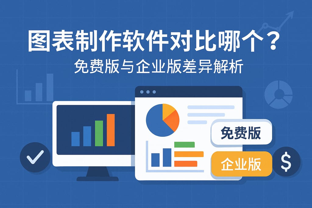 图表制作软件对比哪个好？免费版与企业版差异解析