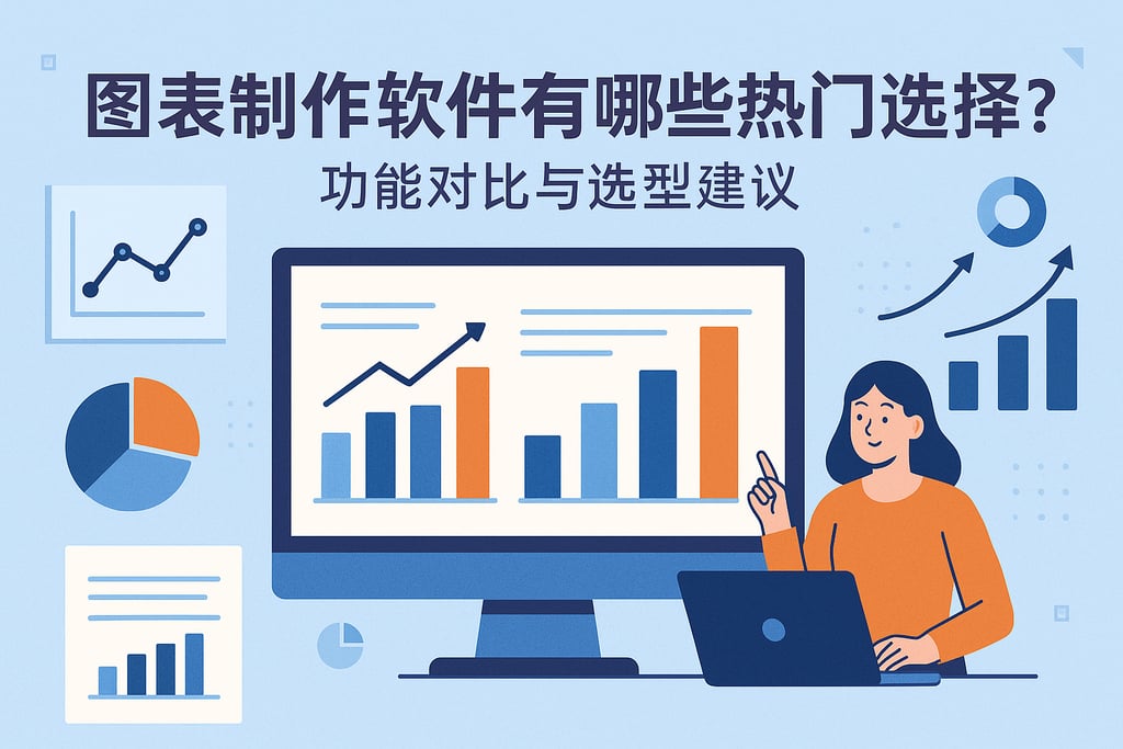 图表制作软件有哪些热门选择？功能对比与选型建议