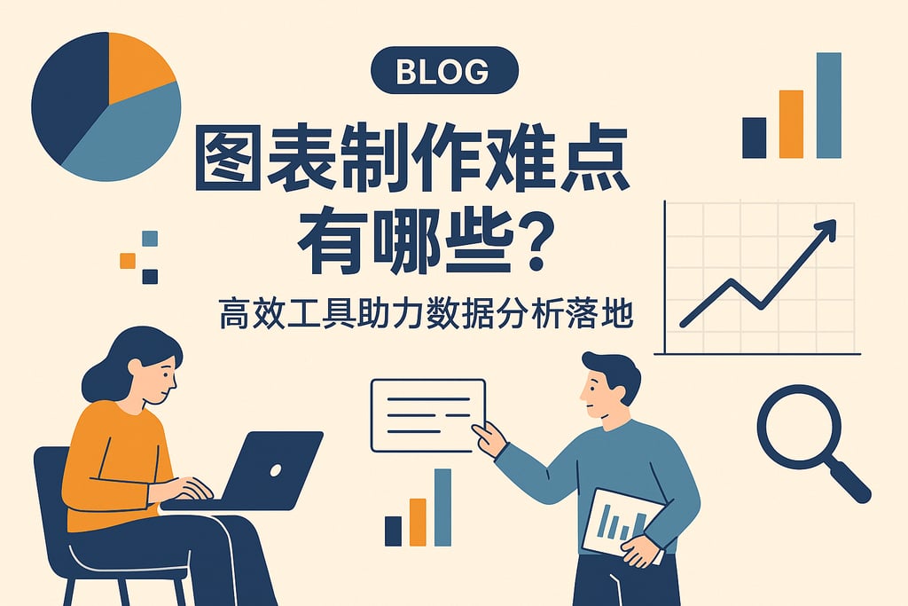 图表制作难点有哪些？高效工具助力数据分析落地