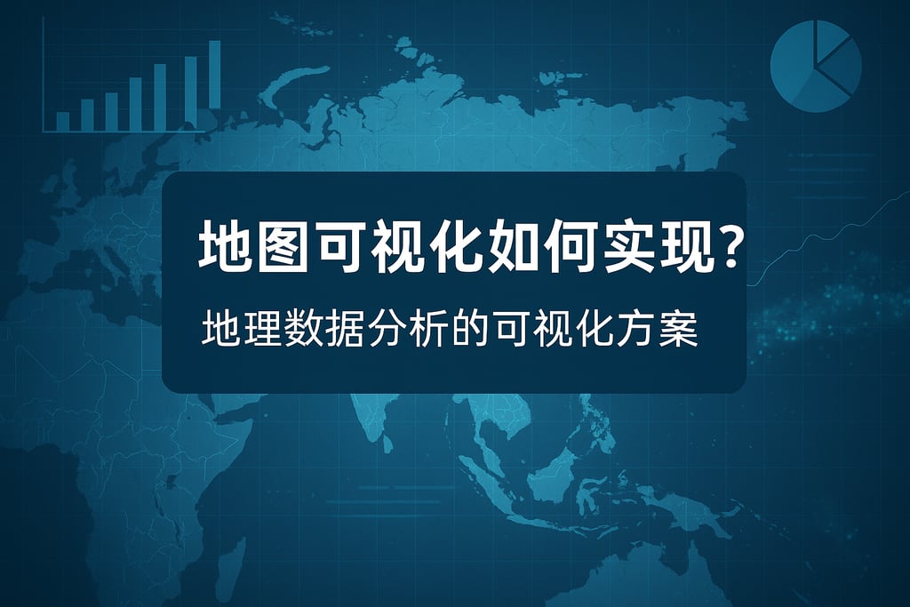 地图可视化如何实现？地理数据分析的可视化方案