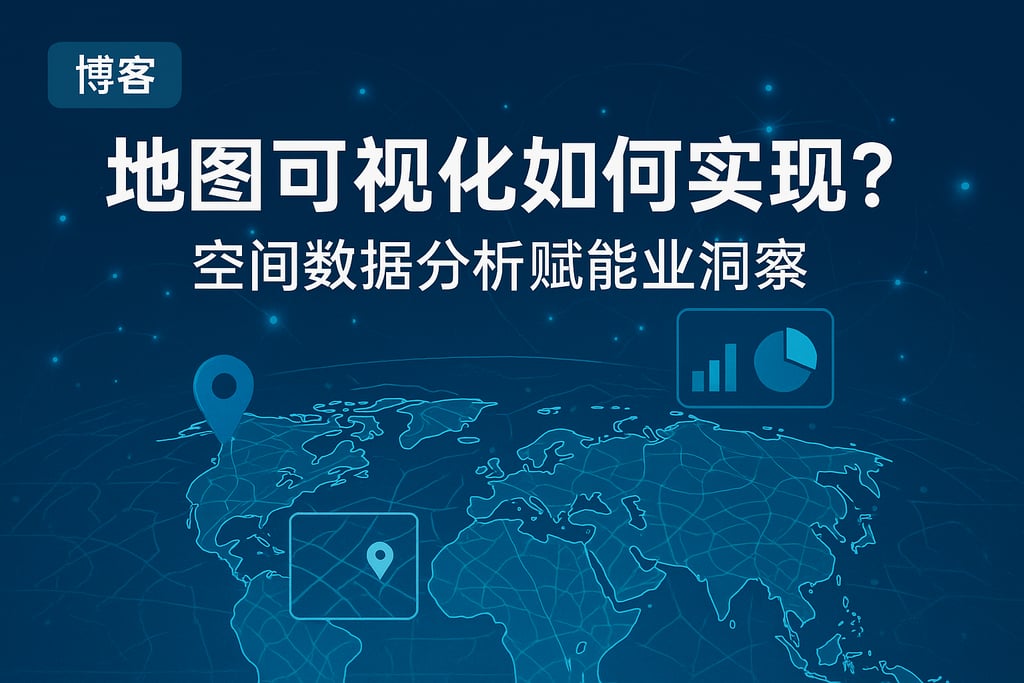 地图可视化如何实现？空间数据分析赋能业务洞察