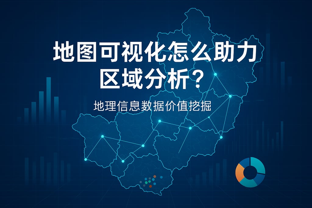 地图可视化怎么助力区域分析？地理信息数据价值挖掘