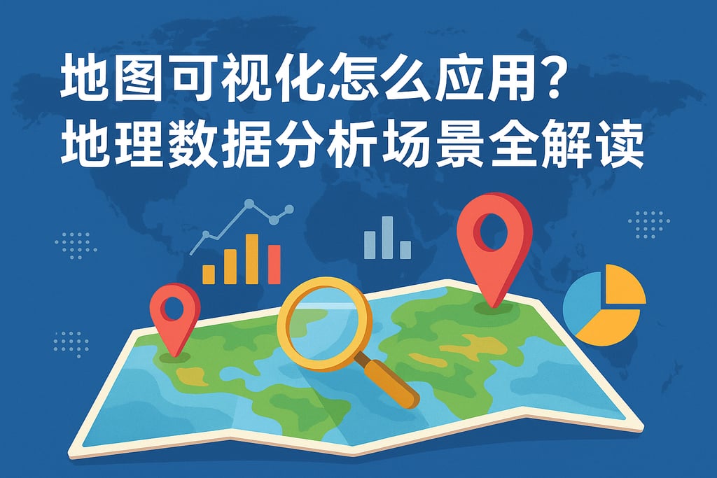 地图可视化怎么应用？地理数据分析场景全解读