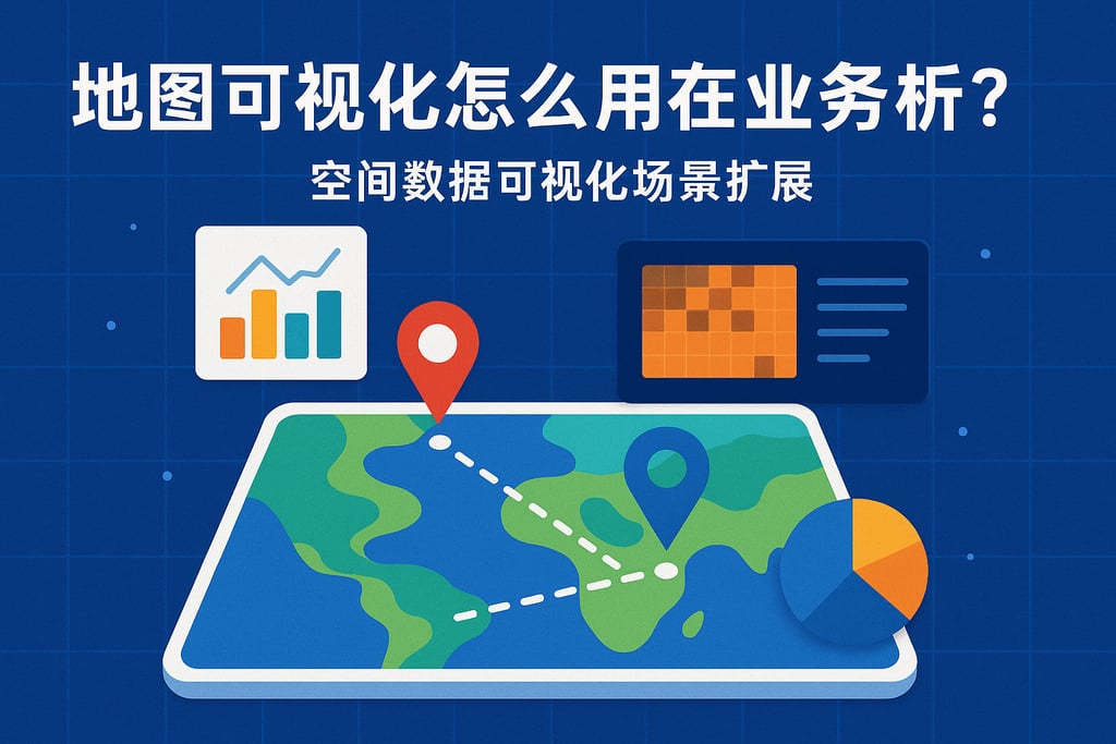 地图可视化怎么用在业务分析？空间数据可视化场景扩展