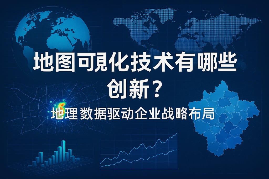 地图可视化技术有哪些创新？地理数据驱动企业战略布局