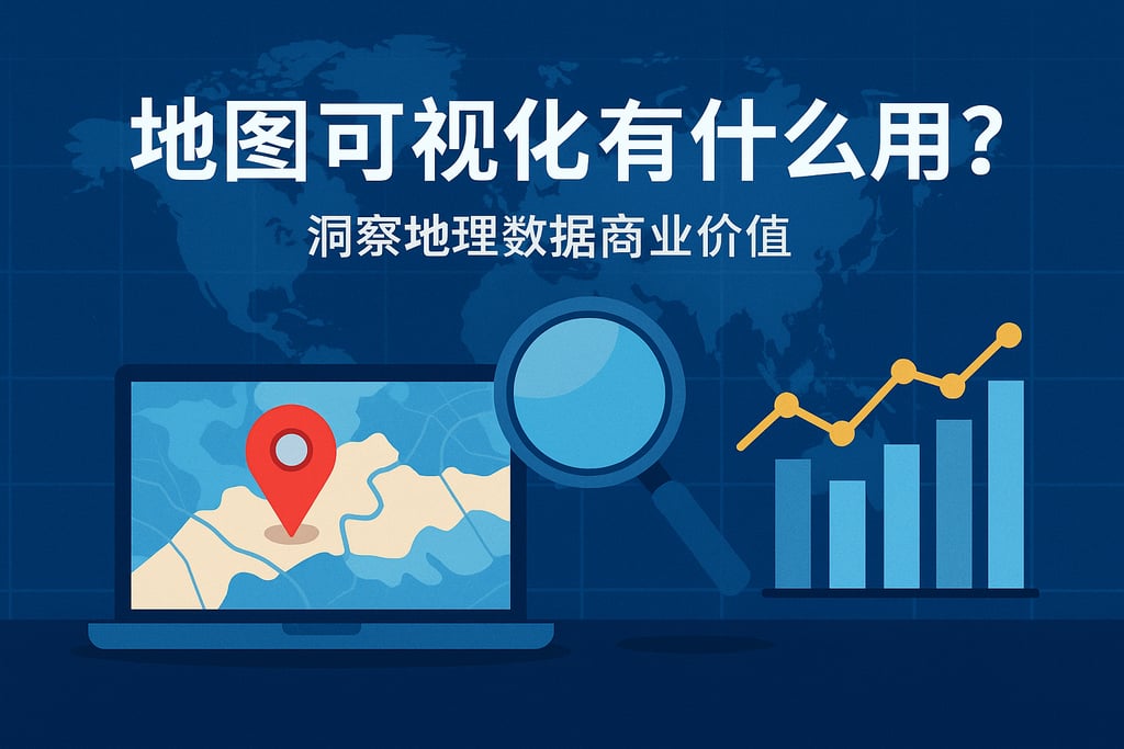 地图可视化有什么用？洞察地理数据商业价值