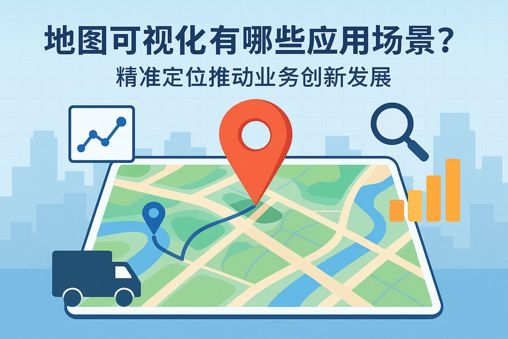 地图可视化有哪些应用场景？精准定位推动业务创新发展