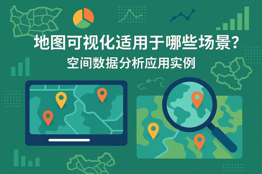 地图可视化适用于哪些场景？空间数据分析应用实例