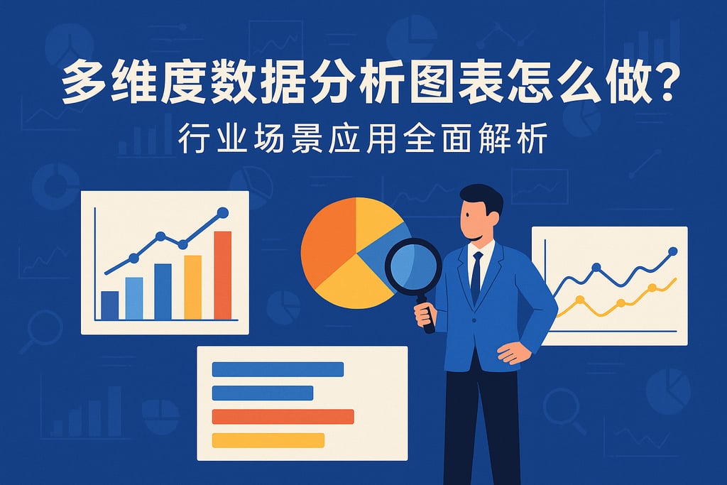 多维度数据分析图表怎么做？行业场景应用全面解析